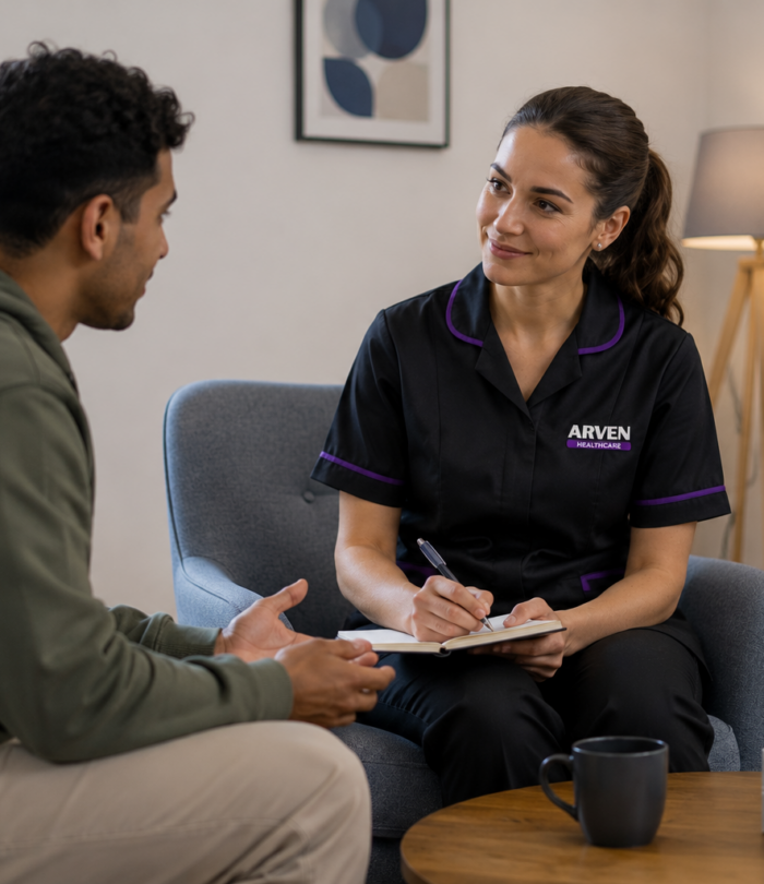 Arven Healthcare Ltd Mental health Staff